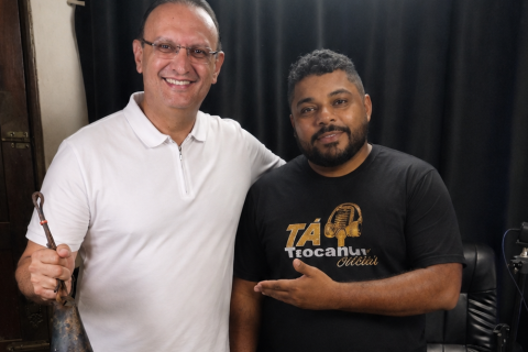 Anderson Márcio, CEO do Tá Trocando Ideia, Rádio Ideia Mix e Portal Ideia News, declara apoio a Fábio Henrique para deputado estadual