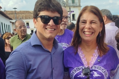 Encontro histórico em São Cristóvão: Gedalva Umbauba e Diego Prado se encontram na Festa de Nosso Senhor dos Passos