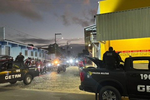 GETAM apreende motos durante o dia de Natal