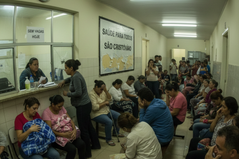 Saúde em Colapso: Moradores de São Cristóvão Relatam extrema dificuldade para Marcar Exames